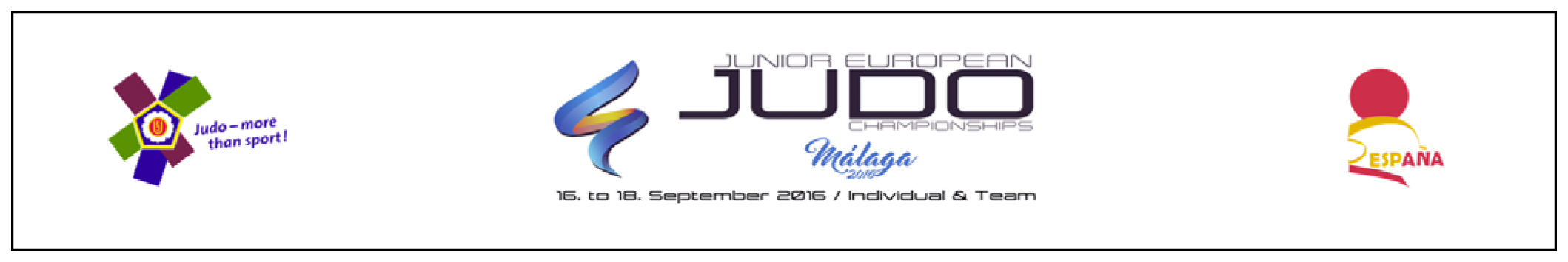 Resultados Campeonato de Europa de Judo Junior en M&aacute;laga 17-09-16